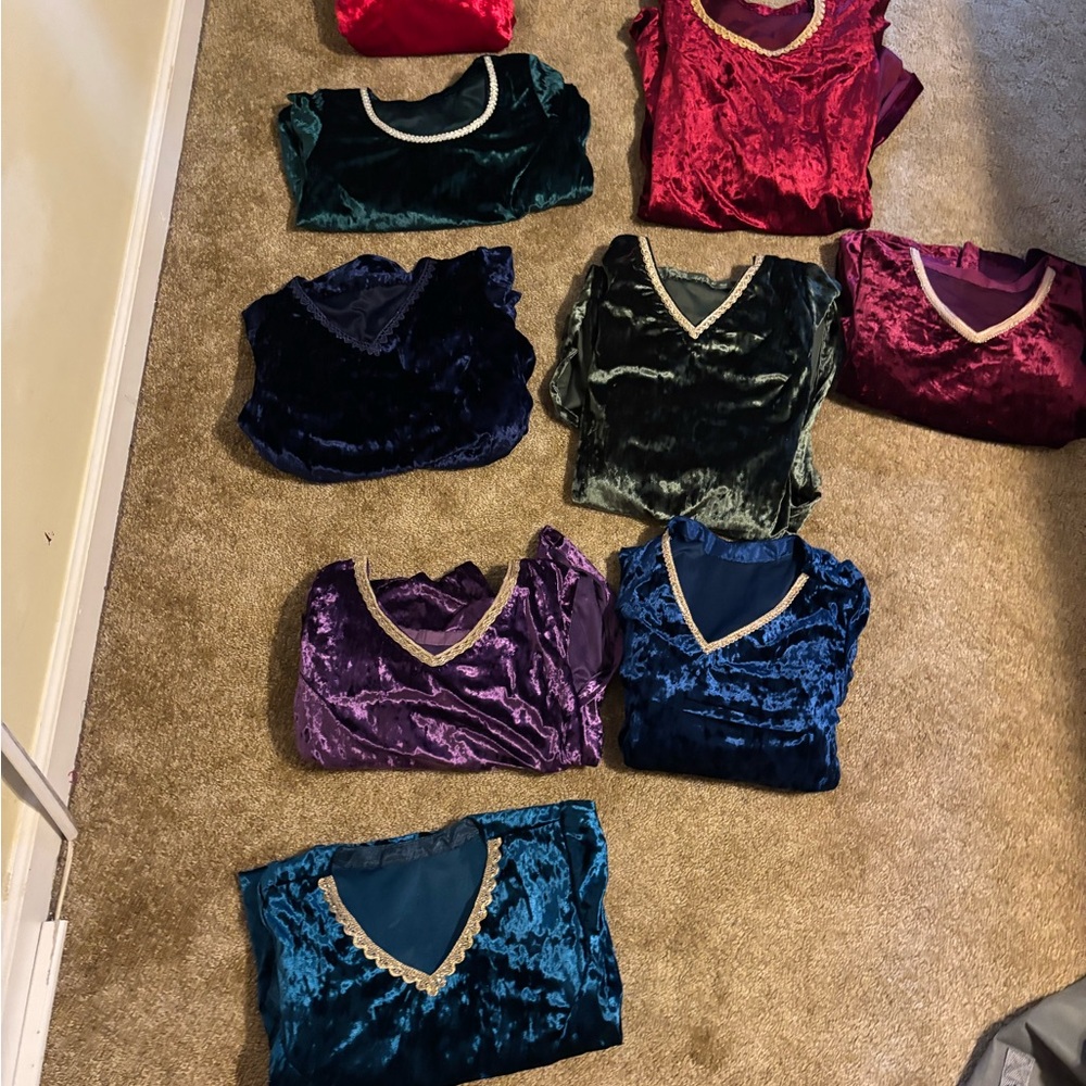 Velvet 2 pc shalwar khameez sets sz 40 chest lot